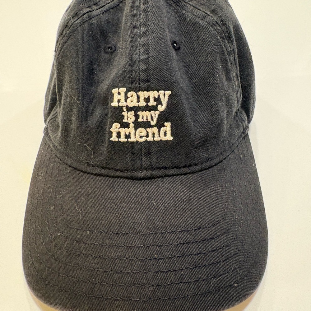 Harry Styles 'Harry is my friend' embroidered hat